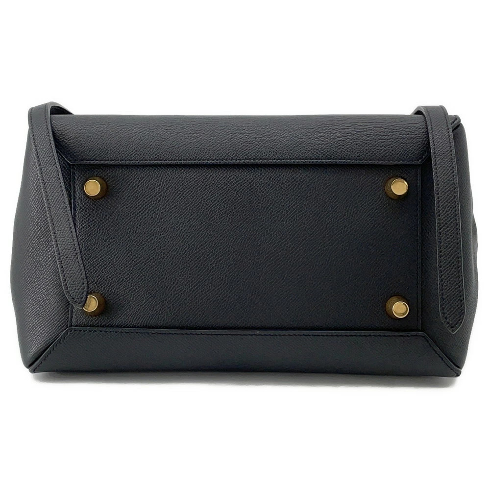 Celine Handbag Belt Bag Body Crossbody Bag Leather Shoulder Black - Picture 3 of 12